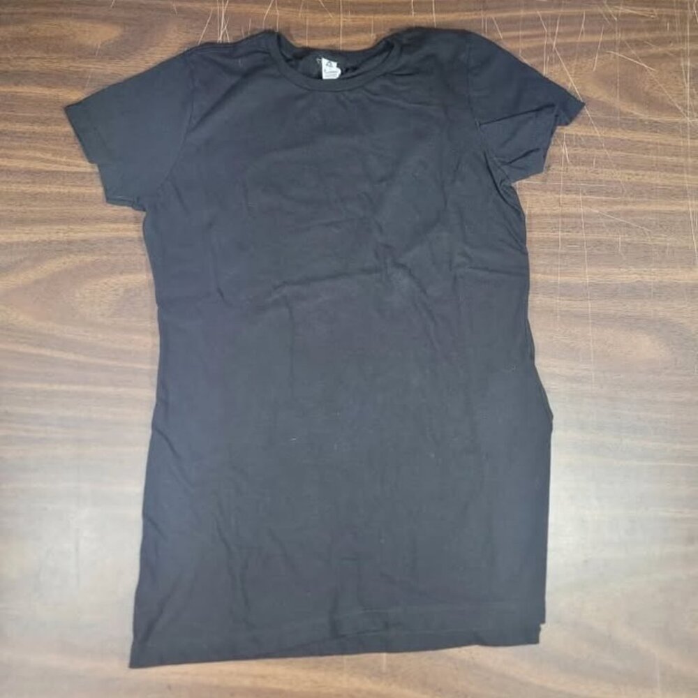 Children's Alstyle Black T-Shirt, Size Medium
